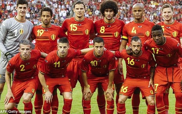 Belgien 4-0 vinder over Saudi Arabien